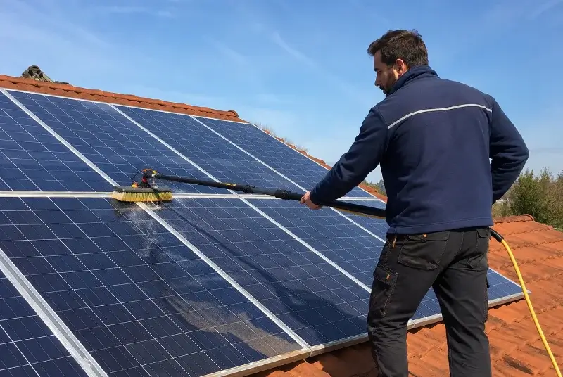 Nettoyage et entretien de panneaux solaires à Machecoul-Saint-Même